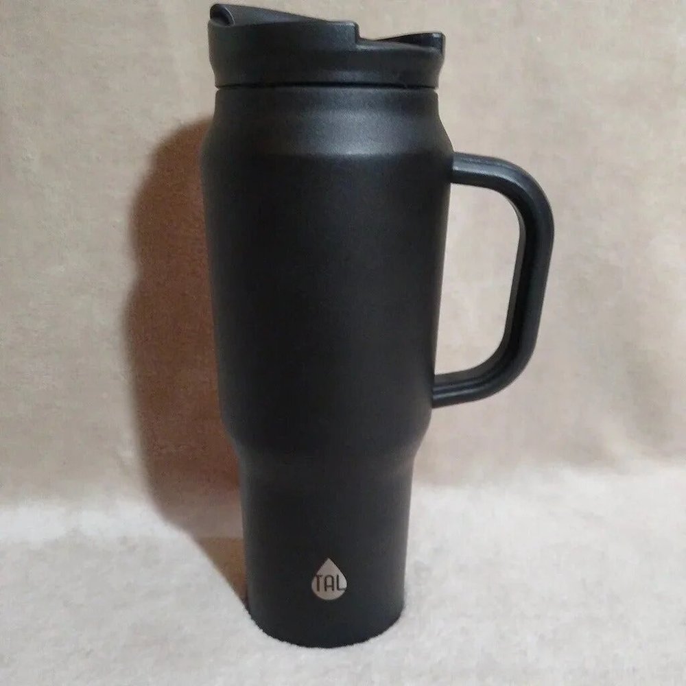 Tal Coffee Mug Tumbler / Thermos - Black